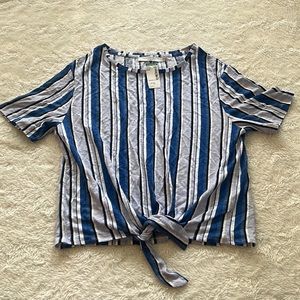 NWT Simon’s Contemporaine Striped T-shirt